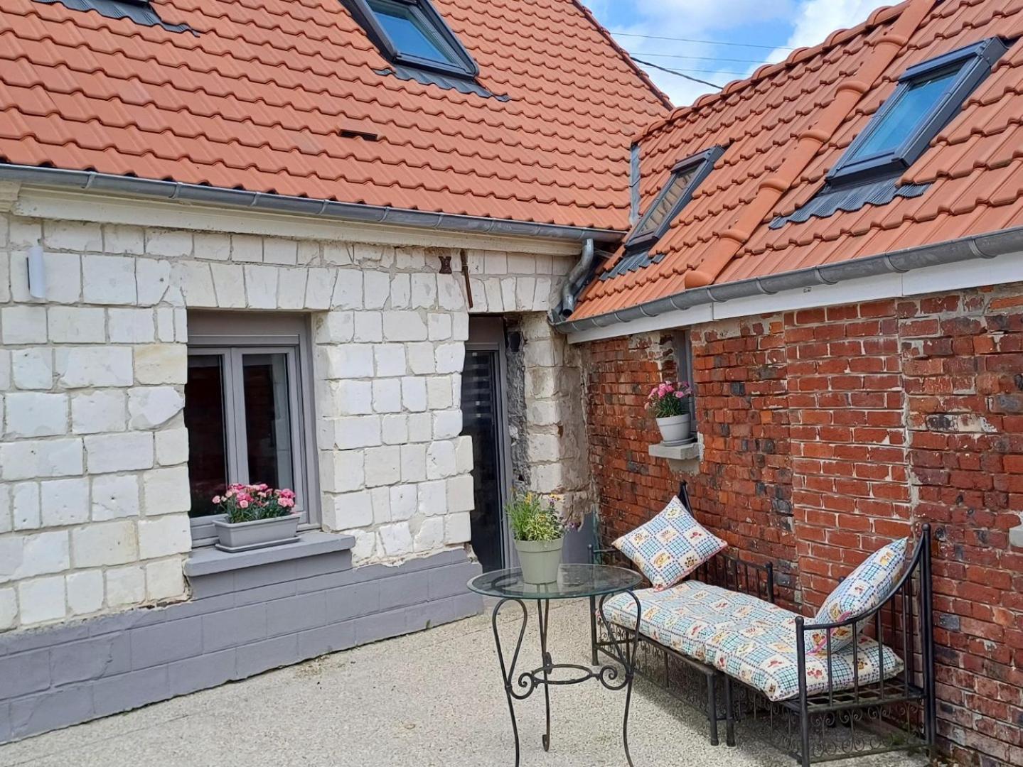 Fermette Au Calme Villa Arras Bagian luar foto